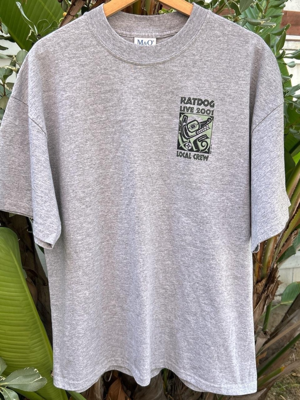 Vintage 2001 RatDog Live Local Crew T-Shirt Bob Weir Grateful Dead XL